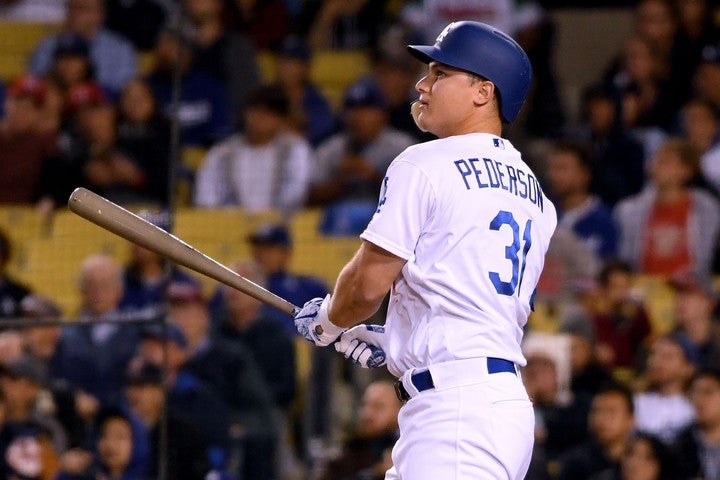 ピーダーソンは今季、メジャー６年目で初めて30本塁打の大台をクリアした。(C)Getty Images