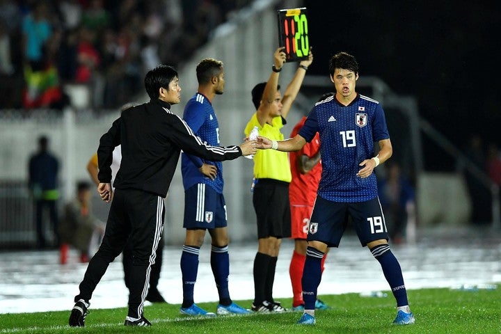 格下との対戦が続く２次予選で、森保監督はどんな強化プランを練っているのか。写真：金子拓弥（THE DIGEST写真部）