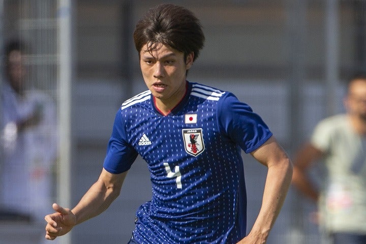 ブラジルを相手に２得点を挙げた田中。U-22日本代表を勝利に導くパフォーマンスを見せた。(C) Getty Images