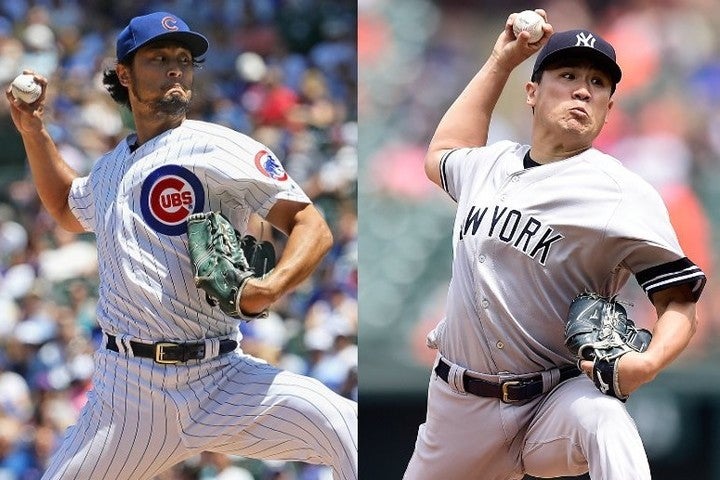 ダルビッシュ、田中ともに今季MLB通算1000イニングに到達。２人とも、歴史的に見ても際立った特徴を持っている。(C)Getty Images