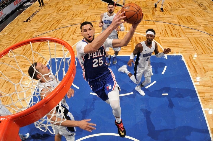 『NBA 2k20』内での３ポイントの能力値は47に上昇。このまま最強選手の座に上り詰められるか。(C)Getty Images