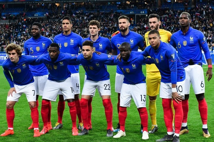 UEFA代表チームランク５位、FIFAランク２位のフランスはメジャートーナメントの連覇を狙う。（C）Getty Images