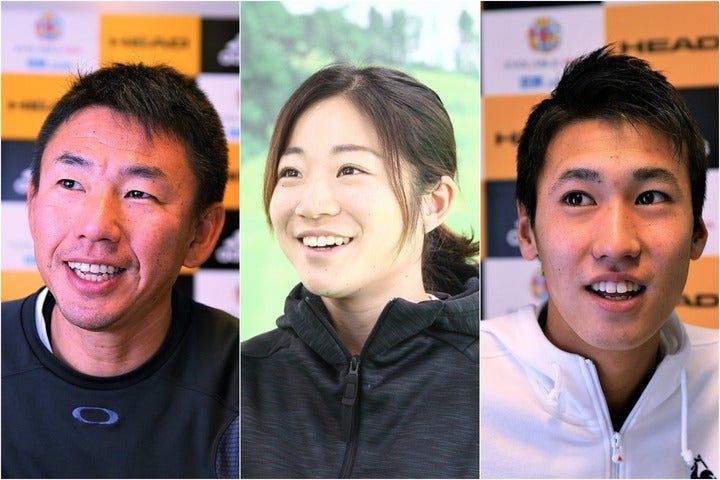 アドバイスしてくれた鈴木貴男（左）、吉冨愛子（中央）、綿貫陽介（右）。写真：THE DIGEST写真部