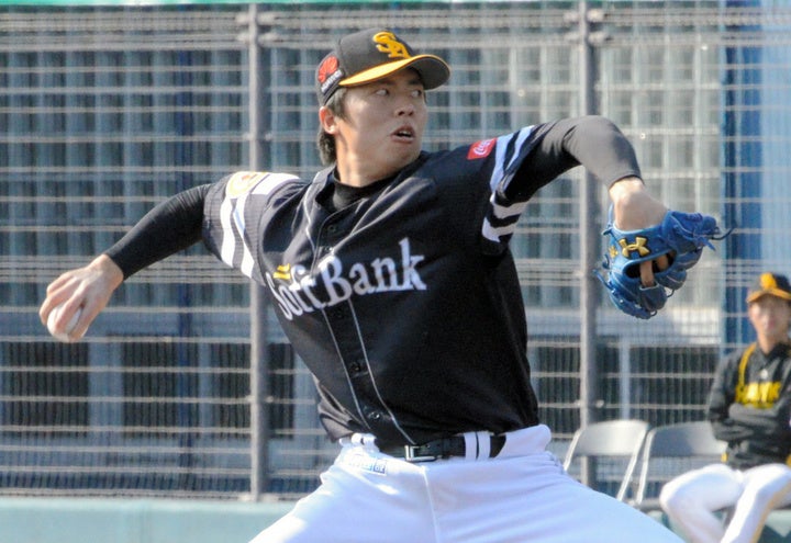 故障もあってプロ最初の２年間はくすぶっていた田中だが、ウインターリーグで本来の投球を取り戻しつつある。写真：朝日新聞社