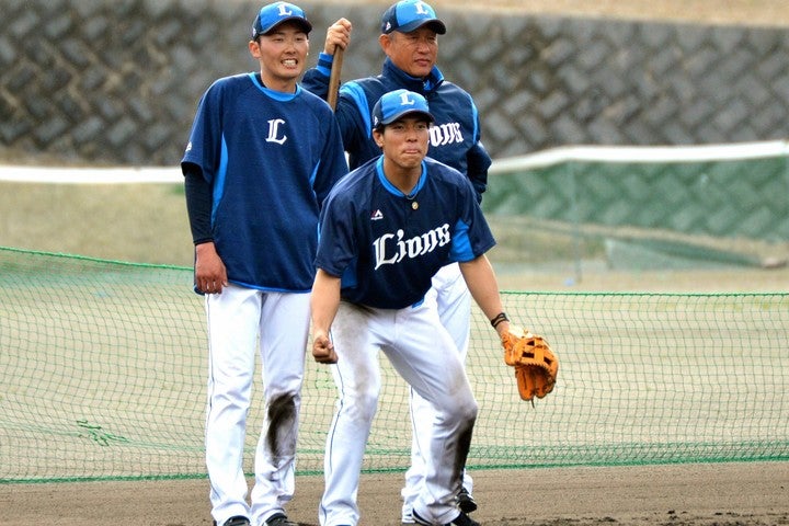 辻監督の求める野球において“足”は非常に重要視されている。山野辺はその能力を備えた人材だ。写真：朝日新聞社