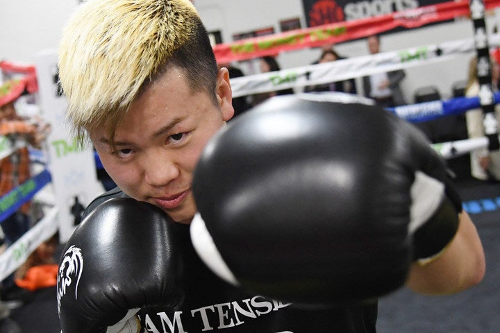 キックボクシング界の若手スター、21歳の那須川天心。（C）Getty Images