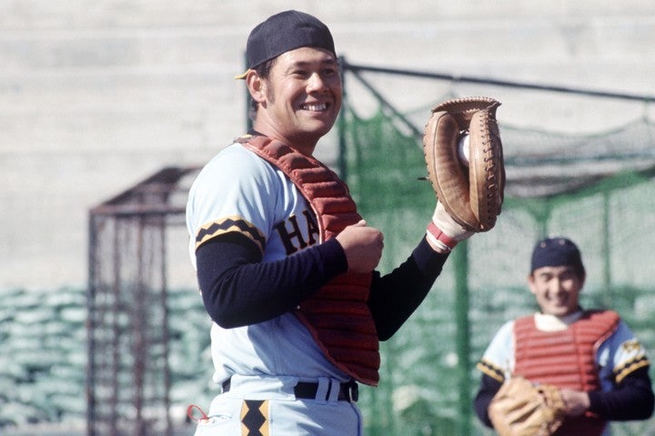田淵氏は、プロ野球16年間で歴代11位の474本塁打を記録した。写真：日刊スポーツ／朝日新聞社