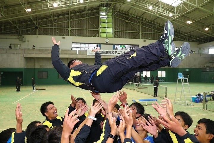 昨年の男子団体戦は、相生学院が優勝に輝いた。写真：筒井剛史