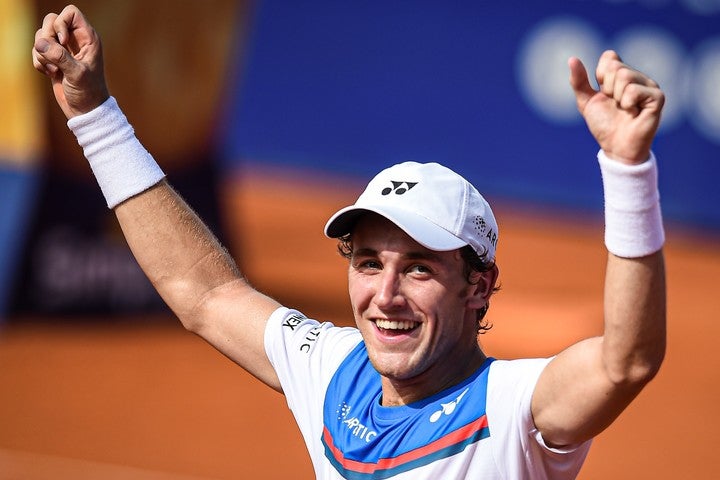 アルゼンチン・オープンに優勝してキャリアハイの34位をマークしたキャスパー・ルード。(C)Getty Images