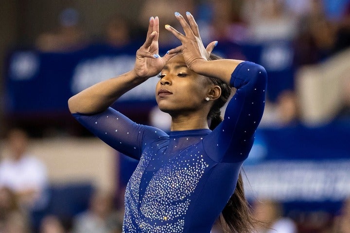 なんで10点満点じゃないんだ！」米女子体操選手の超絶“ビヨンセ