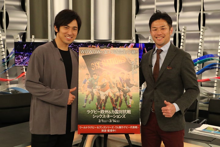 廣瀬（右）さんは、高橋さんとの再共演を「本当のチームメイトと再会するような感じでした嬉しかった」と語った。