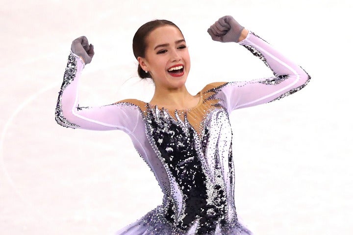 フィギュアスケート平昌五輪金メダリストのザギトワがPUMAの新コレクションを公開した。（C）Getty Images