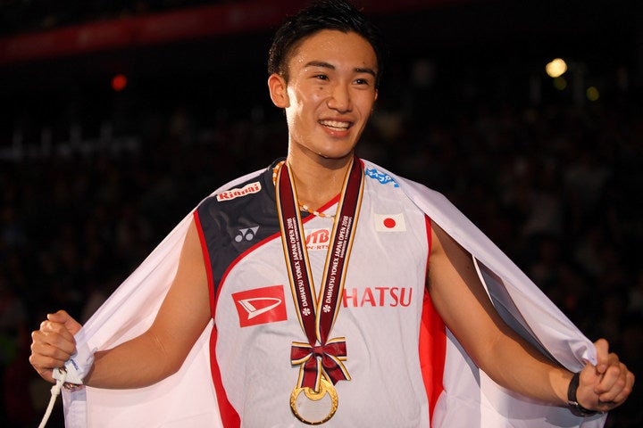 昨年秋からバドミントン世界１位を維持しており、延期となった東京五輪でもメダル獲得が期待される桃田。（C）Getty Images