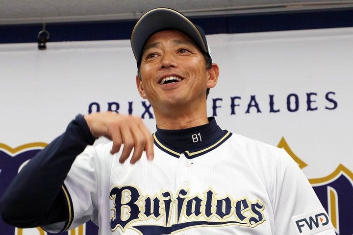 田口コーチは、多くの選手が生き残りをかけて激しく競争するメジャーでの経験を指導に生かしている。写真：朝日新聞社