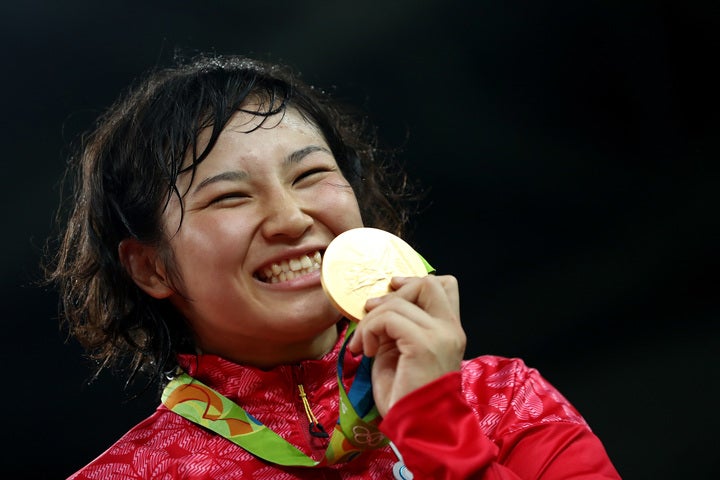 東京五輪で２連覇を狙う女子レスリングの土性。(C)Getty Images