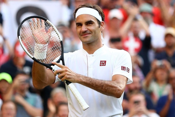 テニス選手としては初の“アスリート長者番付”の首位に輝いた、フェデラー。(C)Getty Images