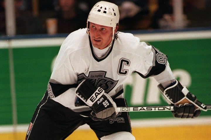 NHL史上最も偉大な選手と言われるグレツキー。次男はアイスホッケーではなく野球を選んだ。(C)Getty Images