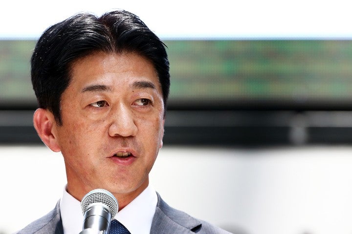 Tリーグは、松下浩二チェアマンの“退任報道”についてコメントした。(C)Getty Images