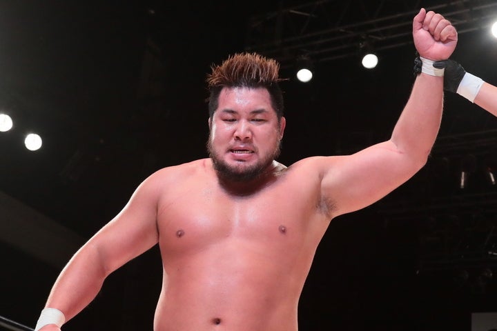 １回戦に勝利したマサ北宮は、挑戦者決定トーナメント後に待つ中嶋勝彦を挑発した。