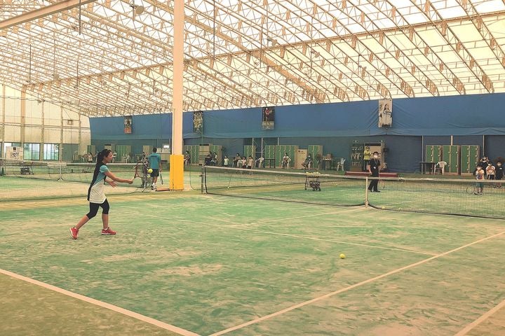 制約の多い中で開催されたイベントだったが、会場には「テニスができる喜び」に満ち溢れていた。写真：内田暁