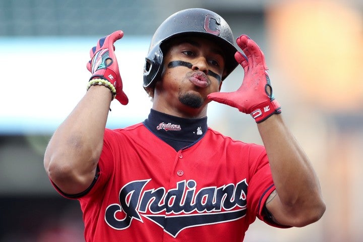 「Indians」と書かれたユニフォームも今季で見納めか? 写真：Getty Images