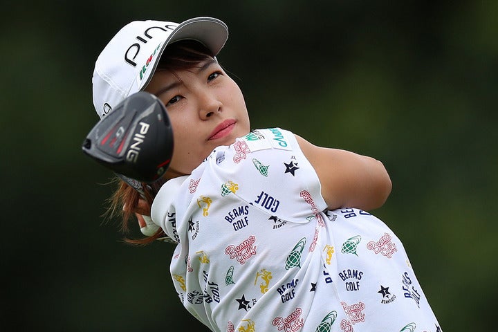 昨年、日本女子ゴルフ史に42年ぶりのメジャー制覇をもたらした渋野。海外からの注目度も高い。（C）Getty Images