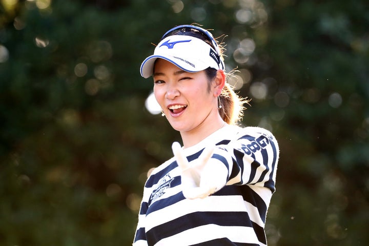 ８月14日の「NEC軽井沢72ゴルフトーナメント」では、可愛らしい“新作ギア”とともに挑む。(C)Getty Images