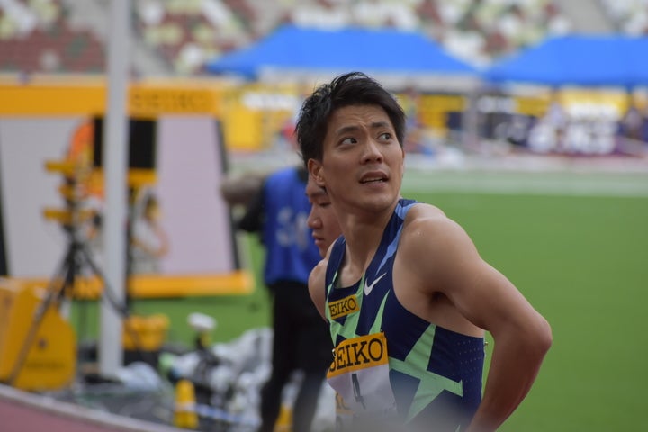 100メートル優勝候補の山縣亮太が、まさかの予選落ちとなった。