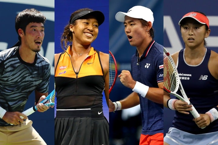 日本からは男子５名、女子４名が出場する全米オープン。大坂と土居は初戦で対戦することが決まっている。（C）Getty Images