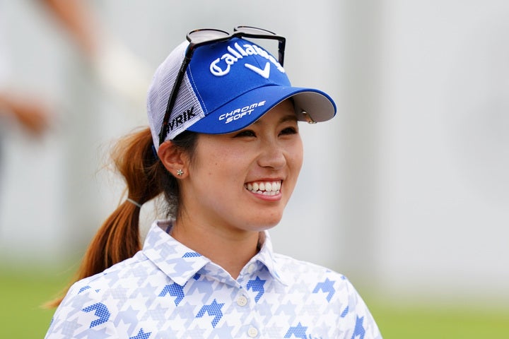 西村優菜が、7バーディ2ボギーの「67」で回り、単独首位に浮上した。(C)Getty Images