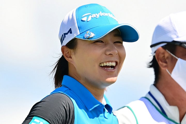 大混戦の上位争いを制し、約２年半ぶりのツアー優勝を飾った永峰。（C）Getty Images