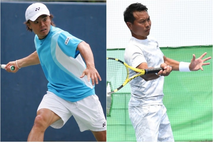 現役時代の本村剛一さん(左)とコーチとして活躍する本村浩二さん(右)。写真：THE DIGEST写真部