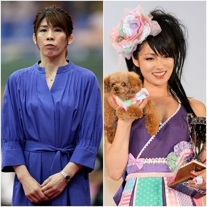 美ボディーを披露した吉田さん（左）と深田さん（右）。五輪金メダリストのドラマ登場はあるのか。(C)Getty Images