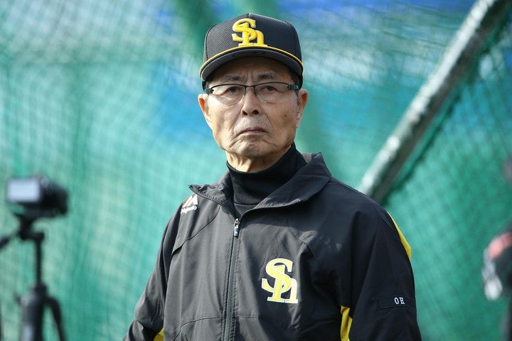 王会長がドラフトを総括。果たして日本最強打者の目には、未来の卵がどう映っているのだろうか。写真：滝川敏之