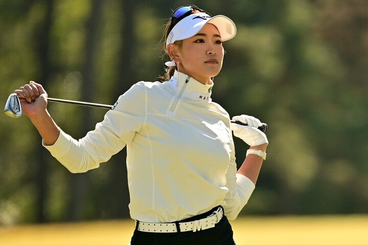 原は日本女子オープンに続き、リコーカップを制して公式戦２連勝を達成した。(C)Getty Images