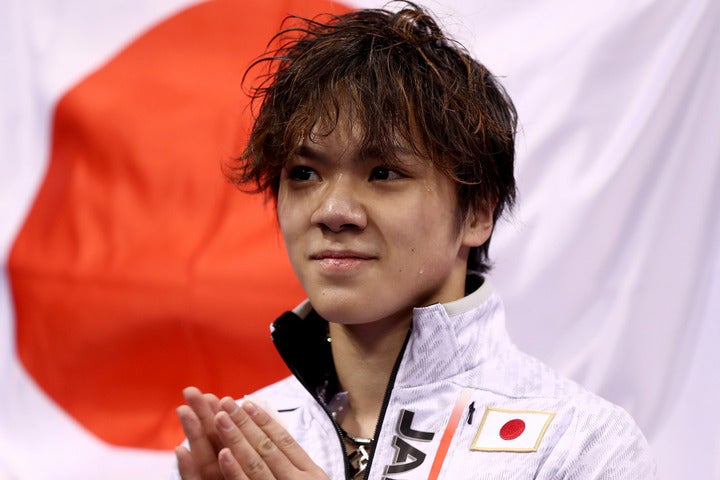 今月24日から５連覇のかかる全日本選手権に出場予定の宇野。23歳の誕生日を迎えたショットがファンを喜ばせた。（C）Getty Images