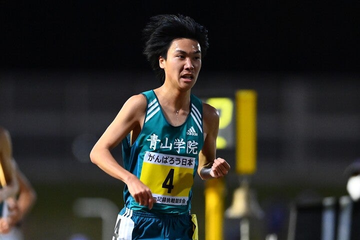 １区に登録された４年生の吉田圭太。昨年も１区を走り優勝に貢献した。写真：金子拓弥（THE DIGEST写真部）