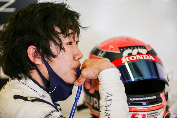 20歳の角田は来季、アルファタウリからF１デビューする。(C)Getty Images