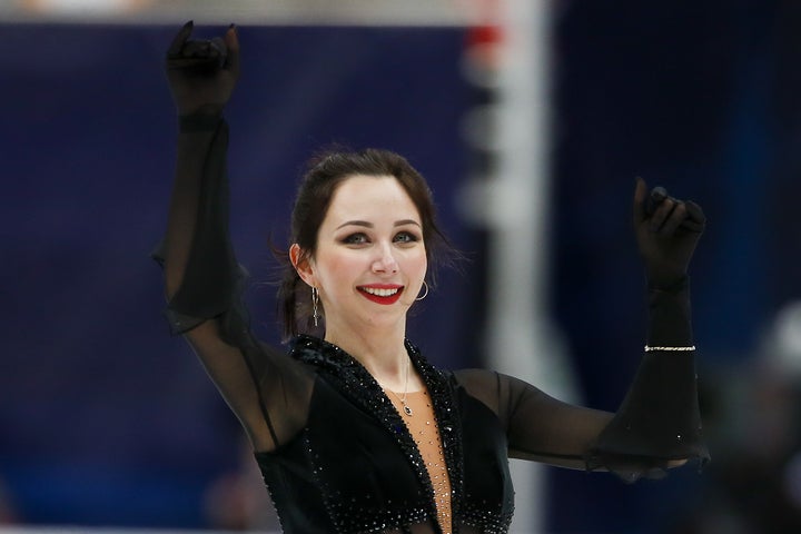昨年11月に行なわれたGPロシア大会で優勝を飾った、トゥクタミシェワ。(C)Getty Images