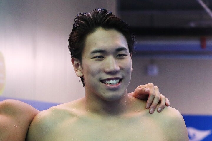 男子200メートル自由形で日本新を更新した松元克央。(C)Getty Images