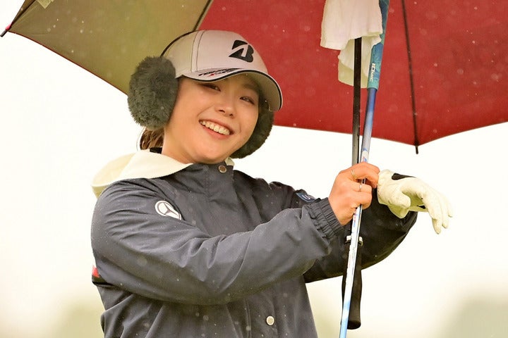 キュートなTikTok動画でファンを喜ばせた女子ゴルフ“プラチナ世代”の吉田。（C）Getty Images