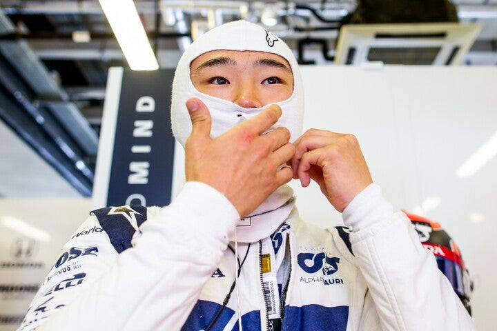 角田は27日から２日間に渡って、イモラでテスト走行を行なう予定だ。(C)Getty Images