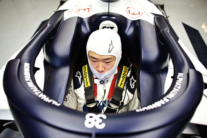 角田は「日本人ドライバーとしてグリッドに立てることを誇りに思う」とも語った。(C)Getty Images