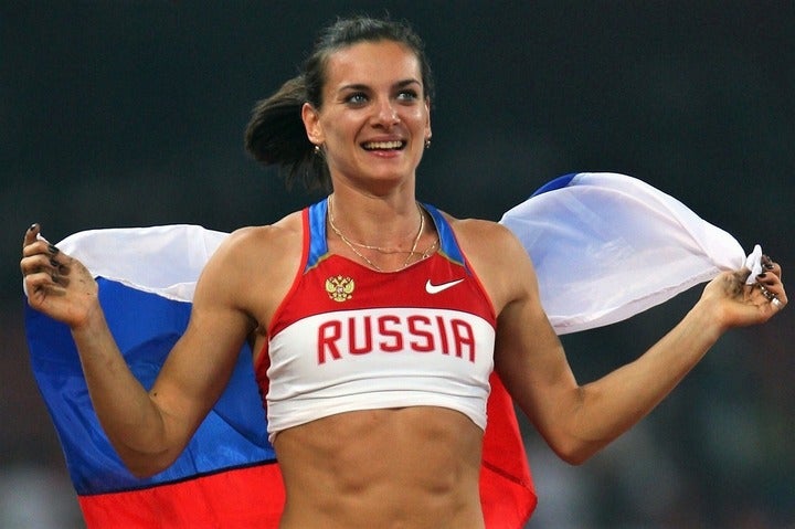 いまだ女子棒高跳びの世界記録を保持するイシンバエワさん。キャリアで28度も記録を更新した。(C)Getty Images