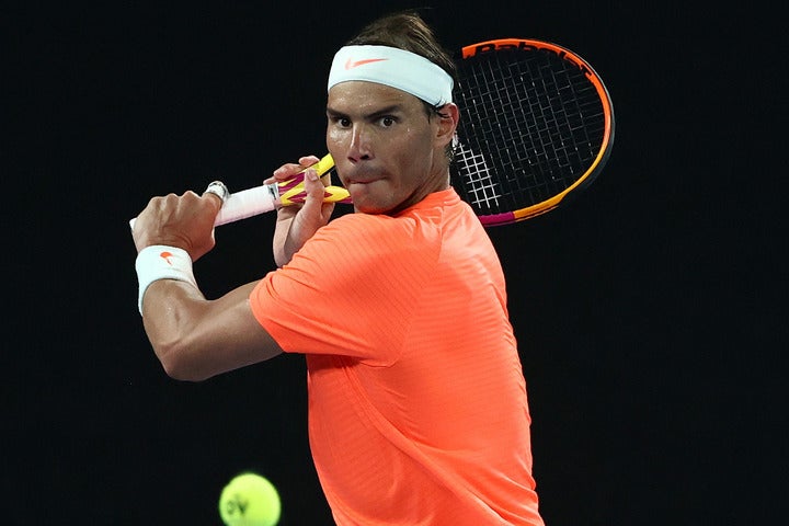 サンチャゴ・ベルナベウで行なわれる史上初のテニス大会へ、看板選手として参加すると報じられたナダル。（C）Getty Images