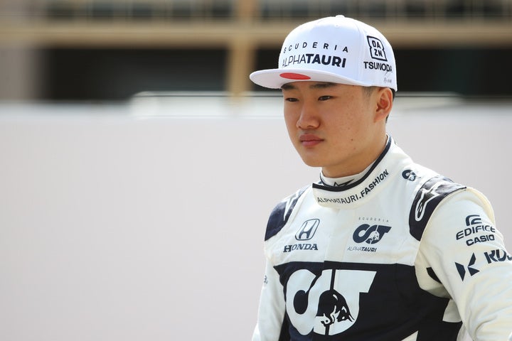 欧州メディアは角田について、「欧州でのレース期間は短いが、すでに多くの人々を驚かせた有望株だ」と評した。(C)Getty Images