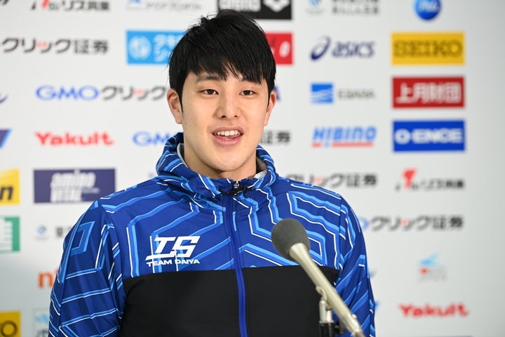 競泳で唯一東京五輪代表に内定している瀬戸。今大会は３種目にエントリーしている。写真：日本水泳連盟