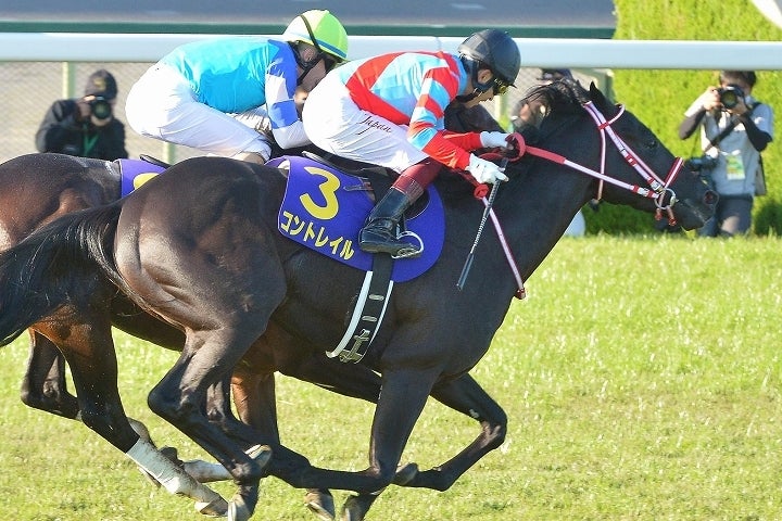 実力がずば抜けているコントレイル。有力馬が続々参戦の大阪杯をも制するか。写真：産経新聞社