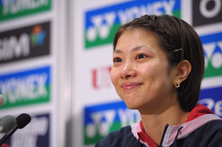 2012年に現役を退いた潮田さんが、SNSでワンピース姿を披露した。(C)Getty Images