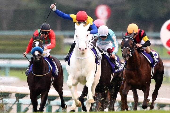 無敗での桜花賞馬を目指すソダシの前には、強力なライバルたちが揃っている。写真：産経新聞社